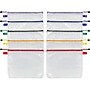 Pendaflex Oxford 13.19" 10-Piece Polyester Travel Pouch, Water Resistant, Assorted Colors (77707)~#|#~FD49BE4D-E356-434D-B9D966FC1187CE58_sc7