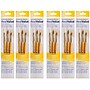Princeton RealValue Short Handle Mixed Media Natural Camel Round Brush Set, 3/Set, 6 Sets/Bundle (PBXPR9100-6)~#|#~FD4AB4B5-B99B-4642-A7AE86B4896D2AC1_sc7