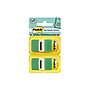 Post-it Flags Value Pack, 1", Green, 50 Flags/Pad, 12 Pads/Pack (680-GN12)~#|#~FD4AD9ED-5532-49F7-92F1177F795ECFCD_sc7