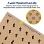 Avery Laser/Inkjet Multipurpose Circle Labels, 1.25" Dia, Kraft Brown, 450/Pack (94505)~#|#~FD4B1483-2F93-41A5-8DE69B3E47735D93_sc7