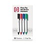 TRU RED™ Pen Dry Erase Markers, Fine Tip, Assorted, 12/pack (TR61455)~#|#~FD4B7EE1-F71C-48E9-AB211D778E6B9579_sc7