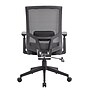Boss Office Products Mesh/Vinyl Swivel Task Chair, Black (B6044AM-BK)~#|#~FD50C042-BA89-4A89-9236ED71F6445A8C_sc7