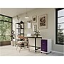 Space Solutions SOHO Smart File 2-Drawer Mobile Vertical File Cabinet, Letter Size, Lockable, Pearl White/Midnight Purple(25336)~#|#~FD52880B-B302-4433-A98EC5CE040F1B05_sc7