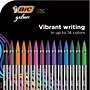 BIC Gel-ocity Stic Gel Pens, Medium Point, 0.7 mm, Assorted Colors, 14/Pack (RGSMP14-AST)~#|#~FD587A47-7F20-41E4-8CAF51C4B212D26F_sc7