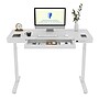 FlexiSpot EG9 48"W Electric Adjustable Glass Top Standing Desk, White (EG9W-E)~#|#~FD5F6062-B7BF-4D1E-BF63F245B4C9D178_sc7