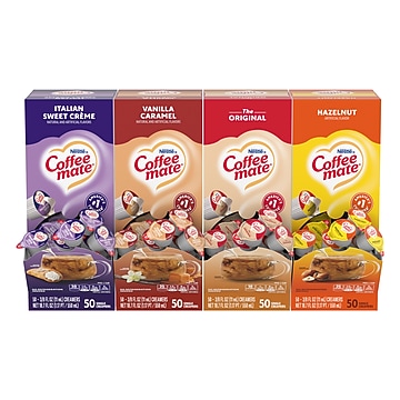 Coffee mate Variety Pack Original/French Vanilla/Hazelnut Liquid