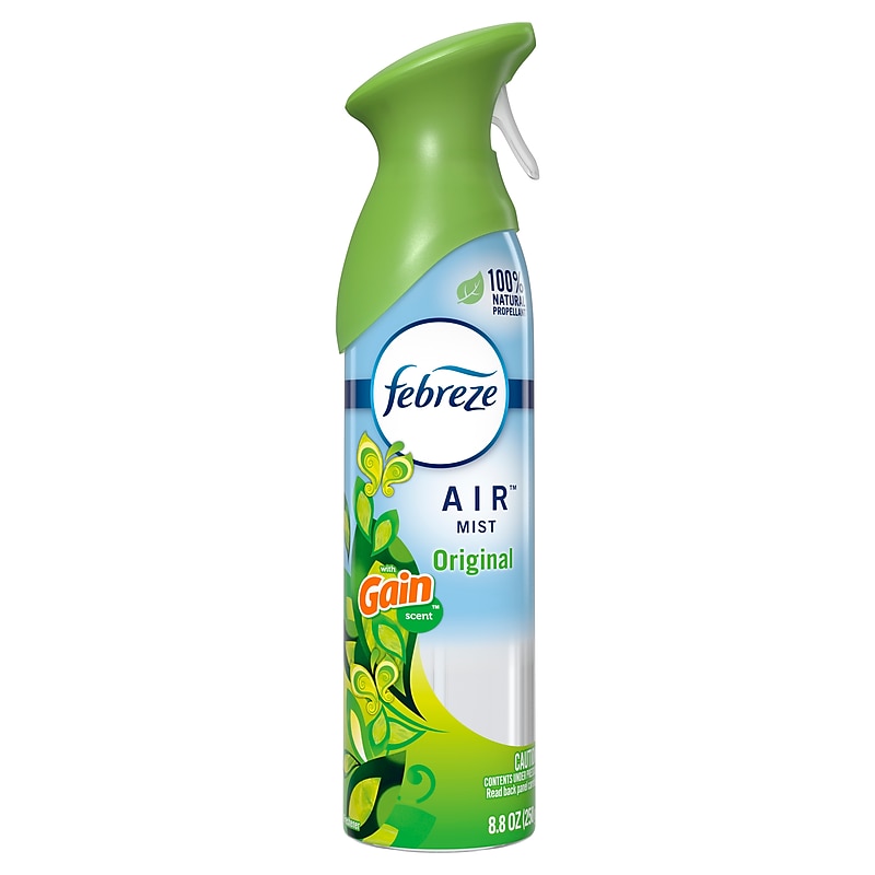 Febreze Odor-Fighting Air Freshener Aerosol, Gain Original Scent, 8.8 oz. (96252) image 1