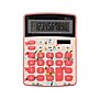 Pep Rally US 10-Digit Battery/Solar Powered Basic Calculator, Assorted Patterns (58907)~#|#~FD6F63A3-071E-4597-8A7788BAD949D98C_sc7