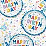 Creative Converting Party Patterns Birthday Plates and Napkins Kit, Multicolored, 48/Pack (DTC9507E2G)~#|#~FD72170B-7DCF-449A-B94845537EABD9DD_sc7