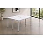 Boss Office Products Simple System 66"W Desk, White, 2/Set (SGSD013-102-WT)~#|#~FD7564CC-7918-4213-8465790C43860983_sc7