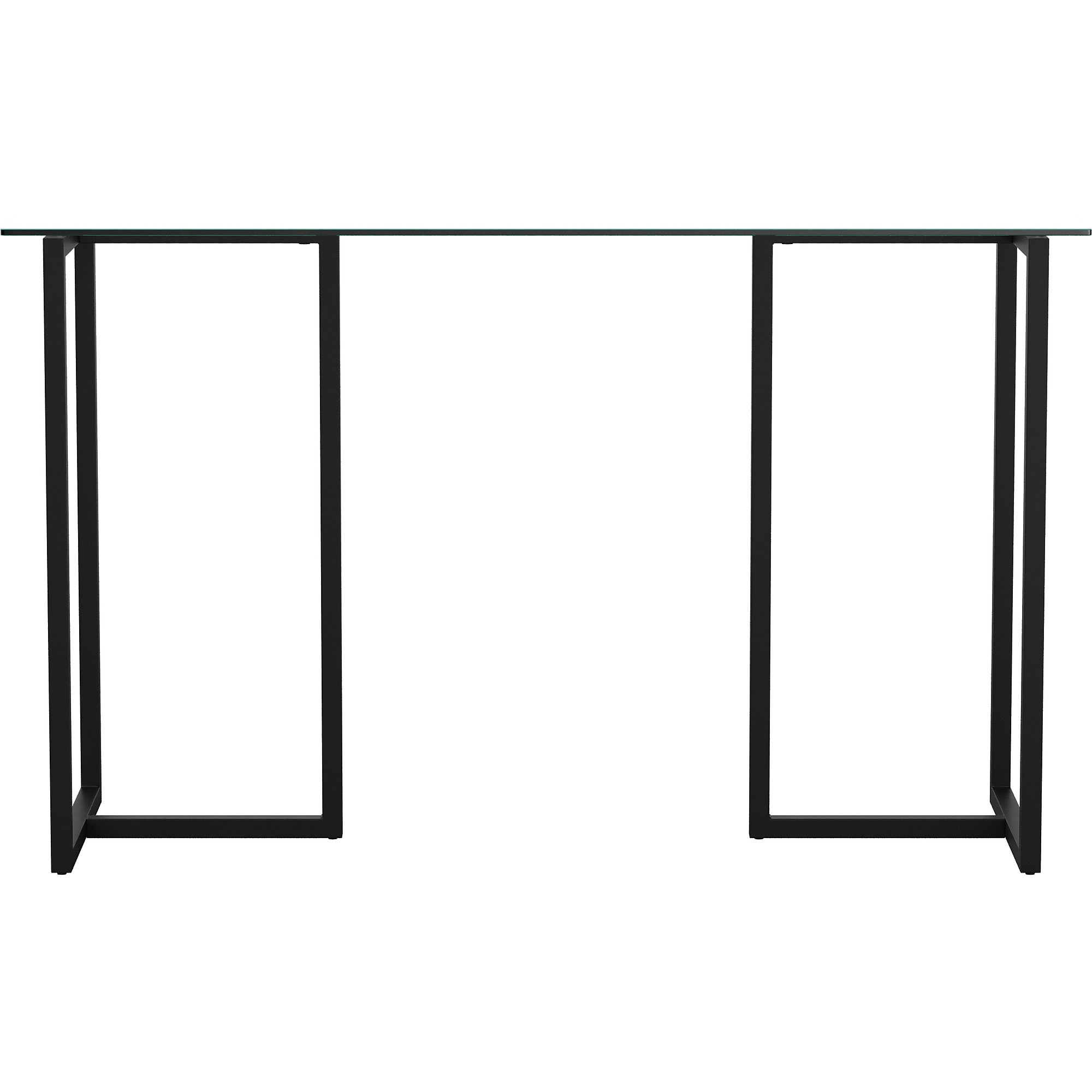 Martha Stewart Eli 47″W Glass/Steel Home Office Desk, Clear/Oil-Rubbed Bronze (XUDK1BK) Sansujyuku sansujyuku.com