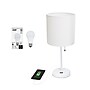 Creekwood Home Oslo 19.5" LED Table Lamp with USB Port, White (CWT-2011-WO-LB)~#|#~FD7DA943-9531-4558-AD6CB37F05C9C809_sc7
