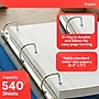 Staples 2" 3-Ring Better Binder, D-Ring, Blue (ST55872-CC)~#|#~FD7DF432-3C34-4726-97586B075548AACB_sc7
