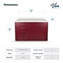 Viva Comfort 36.32'' H x 48" L Exam Room Medical Cabinet, 4-Doors, 2-Drawers, Claret (902BASE48NSCL)~#|#~FD81C0C4-F311-4676-A4401A21A8EE80E0_sc7