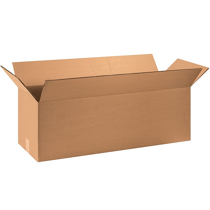 36" x 12" x 12" Heavy Duty Shipping Boxes, 10/Bundle (HD361212DW) image 1