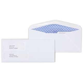 Envelopes 6 3/4 Staples #8 White Premium Gummed Envelopes - 3-5/8" X 6-1/2" - 500 Pack... White Envelopes - Foto 3