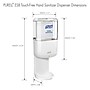 PURELL ES8 Automatic Wall Mounted Hand Sanitizer Dispenser, White (7720-01)~#|#~FD86A906-648A-4A0A-866A5229252BF364_sc7