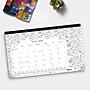 2026 Blueline DoodlePlan 10.875" x 17.75" Monthly Desk Pad Coloring Calendar, Black/White (C2917001)~#|#~FD8BDC8E-7BDC-423B-9FEB21C6CD4C4492_sc7