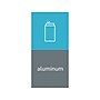 simplehuman Aluminum Magnetic Sorting Label, 8" x 4", Blue/Gray, 2/Pack (KT1172)~#|#~FD8EE0F9-D38F-4288-AF5CA6543B702F60_sc7