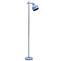 Simple Designs Sleek Essentials 54.72" Metal Floor Lamp with Round Shade, Blue (LF1051-BLU)~#|#~FD8F7F94-D469-40F6-B2A21680C25167C1_sc7