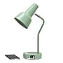 Simple Designs Sleek Essentials LED Desk Lamp, 15.2", with USB Ports, Sage Green (LD1072-SGE)~#|#~FD99188C-4945-485B-84AE94DE5B6C577E_sc7