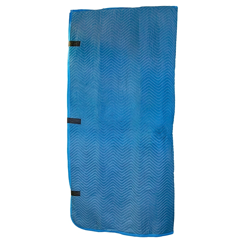 Monster Trucks 78" x 79" Padded Door Cover, Blue (MT10122) image 1