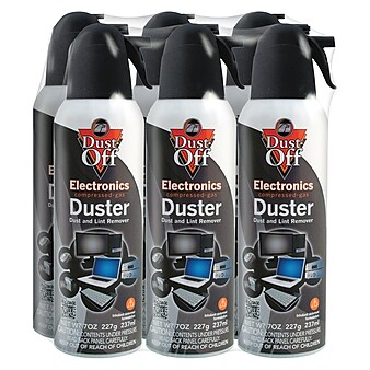 Falcon Dust-Off Air Duster, 7 oz., 6/Pack (DPSM6)