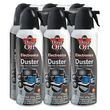 Falcon Dust-Off Air Duster, 7 oz., 6/Pack (DPSM6)