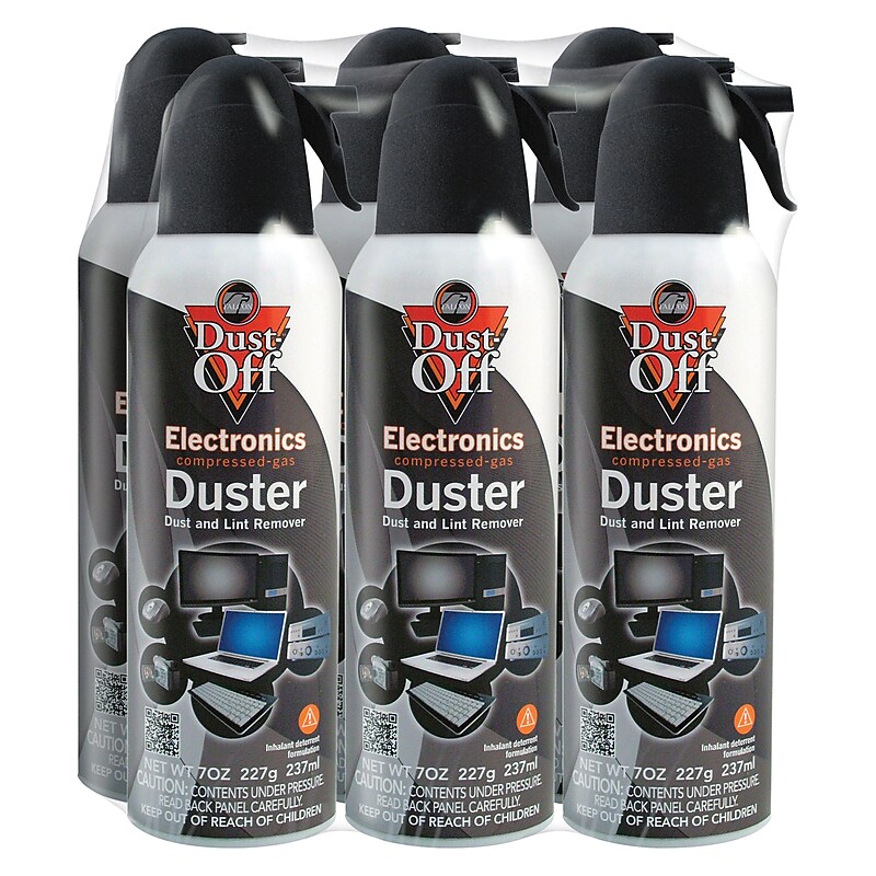 Falcon Dust-Off Air Duster, 7 oz., 6/Pack (DPSM6) image 1