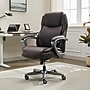 La-Z-Boy Niall AIR Lumbar Pro+ Ergonomic Vegan Leather Executive Big & Tall Chair, 400 lb. Capacity, Dark Brown (60114-DBRN)~#|#~FDA000C3-3B34-430A-A436B8373CD7288C_sc7