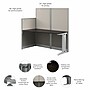 Bush Business Furniture Office in an Hour 63"H x 65"W Cubicle Workstation, Mocha Cherry (WC36892-03K)~#|#~FDA58A0D-EDC3-4B79-A132D5C8C80CC06A_sc7