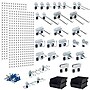 Triton Products LocBoard Kit, (2) 18" x 36" x 9/16" Steel Square Hole Pegboards, 28 Hooks and 2 Bins (LB18-CK)~#|#~FDAB90EA-6E53-40CA-B894A72EAB6158F1_sc7