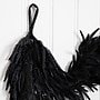 Nearly Natural Artificial Real Touch Halloween Black Norfolk Island Pine Garland, 4' (W1381)~#|#~FDB2D876-B4E0-4D92-A5A04F925043C49C_sc7