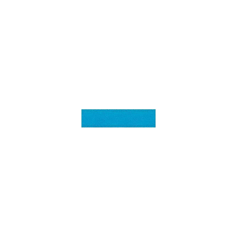 Offray Single Face Satin Ribbon, Turquoise (1012 5-340) image 1