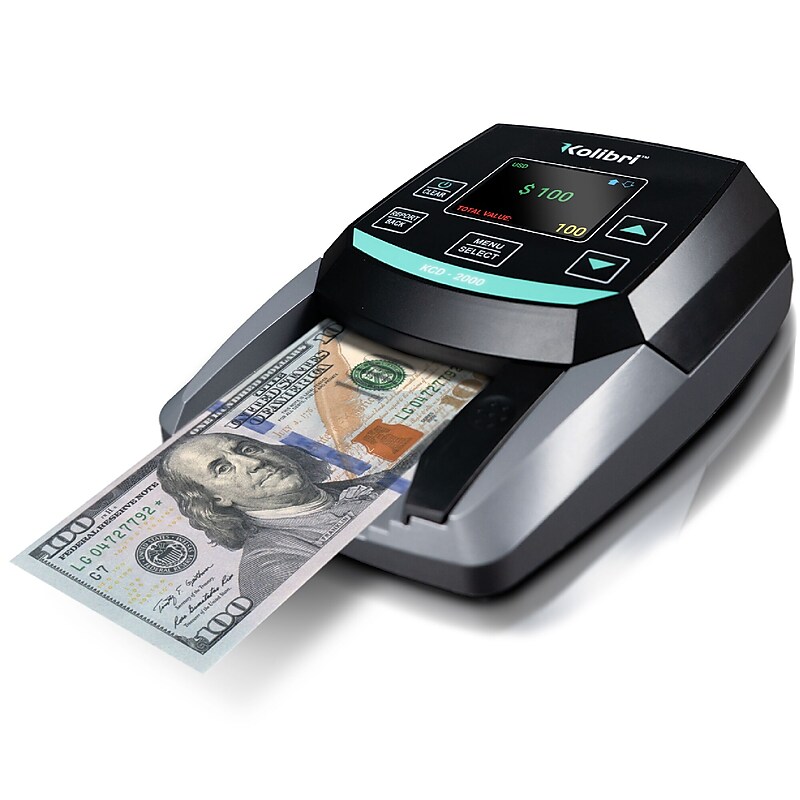 Kolibri KCD-2000 Counterfeit Detection Machine, Multicolored (KCD-2000) image 1