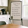 Flipside Flipchart Easel, 24" x 36", Height Adjustable, Black Aluminum (31600)~#|#~FDB7810F-4F7C-45B1-9CA1A59F213CA231_sc7
