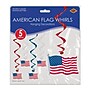 Beistle Fourth of July American Flag Whirls, 2/Pack (54685)~#|#~FDBAD983-382F-4345-882102C82C589530_sc7