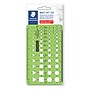 Staedtler Mars Sketch Master Template, Green (977 135)~#|#~FDBEDA95-4D57-4F2C-BB3B9500C5469310_sc7