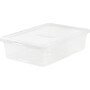 Iris 28 Qt. Storage Box with Snap Lid, Clear (500244)~#|#~FDC1F395-A590-4D05-96B2F4C9AA168357_sc7