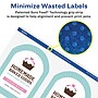 Avery Laser/Inkjet Decorative Edge Multipurpose Labels, 4.75" x 3.5", White, 400 Labels/Box (94600)~#|#~FDC264E7-50D9-4D47-A3E9FB9AACFF551F_sc7