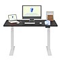 FlexiSpot E7COMMERCIAL 55''W Electric Adjustable Particle Board Standing Desk, Black/White (E7WCOM5528-B)~#|#~FDC35473-93DB-43E8-AC2CC72BAA40F2C6_sc7