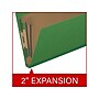 Medical Arts Press Pressboard Classification Folder, 2 Dividers, 2" Expansion, Legal Size, Moss Green, 10/Box~#|#~FDC42D44-CC3B-45A3-86123716087F7B67_sc7