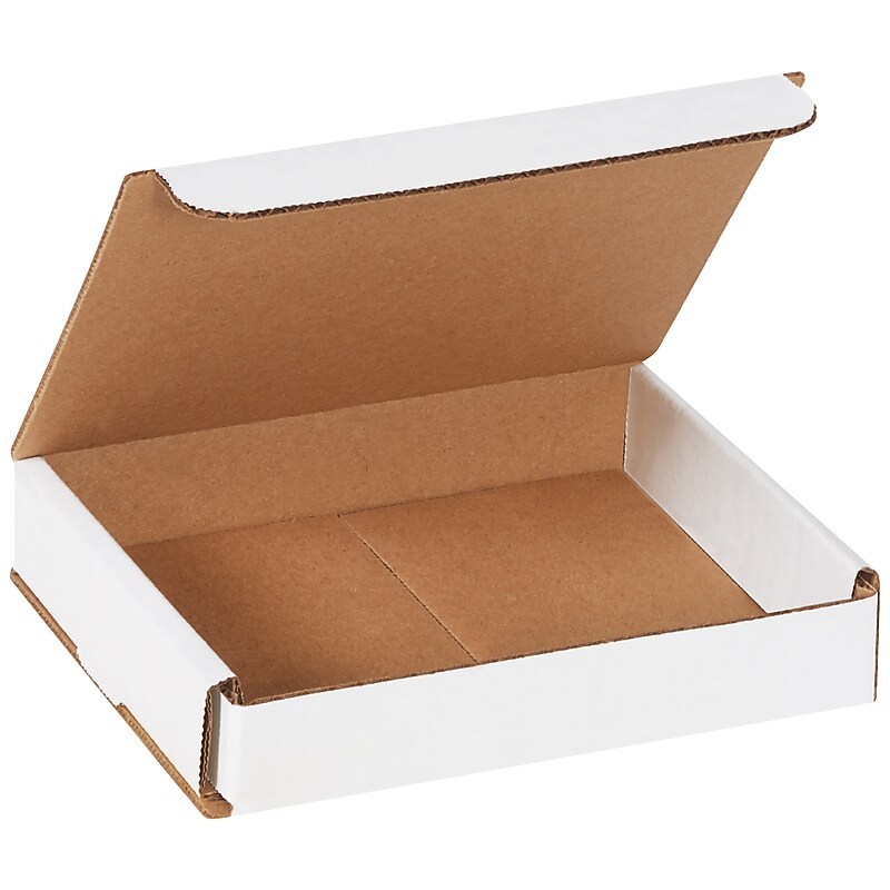 5" x 6" x 1" Crush-Proof Mailer, White, 50/Bundle (M651) image 1
