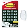 Command Small Cord & Light Clips, Clear, 16/Pack (17017CLR-AWES)~#|#~FDCEA7B9-927E-4E72-A1673B81EAD8FA08_sc7