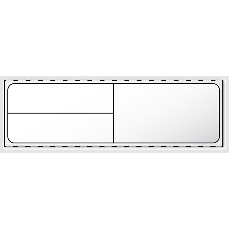 Caresfield Thermal Blank Medical Labels, 4" x 4.5", 10000/Carton (82141) image 1