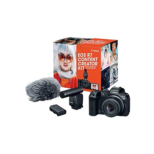 Canon EOS R7 Content Creator Kit 32.5 Megapixels Digital Camera