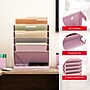 Staples 5-Pocket Plastic Mountable Wall File, Letter Size, Dusty Pink (ST63892)~#|#~FDE2070A-3B3E-458D-9627BC66B3E41924_sc7