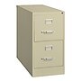 Hirsh Commercial 2-Drawer Vertical File Cabinet, Letter Size, Lockable, 28.375"H x 15"W x 26.5"D, Putty (14026)~#|#~FDE92199-60F7-4DA8-A5C1A50573CF834E_sc7