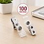 Staples Clip On Badge Strap, Clear, 100/Pack (18914/1122897)~#|#~FDEA7E0D-40DA-4353-94161C49633AB650_sc7