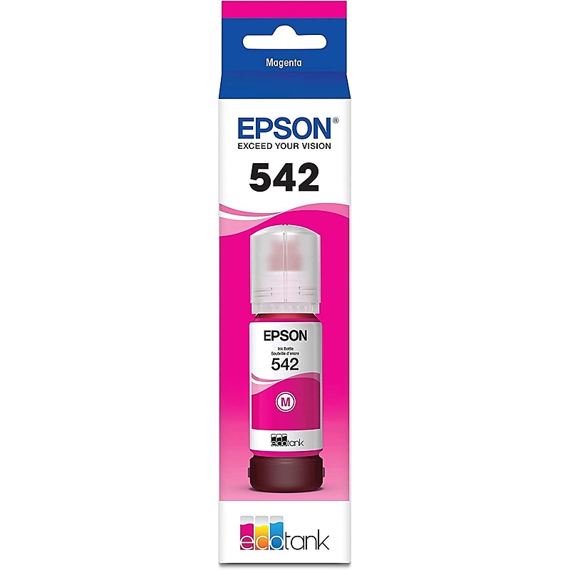 Epson T542 Magenta Ultra High Yield Ink Bottle (T542320-S) image 1